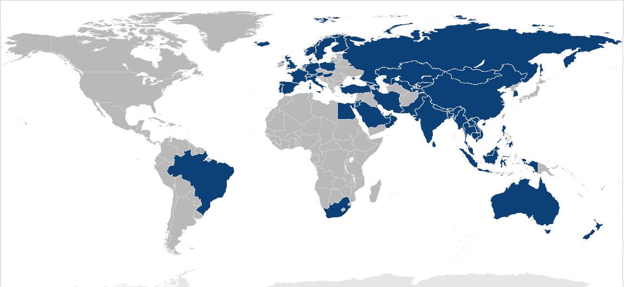 Statele membre ale AIIB
