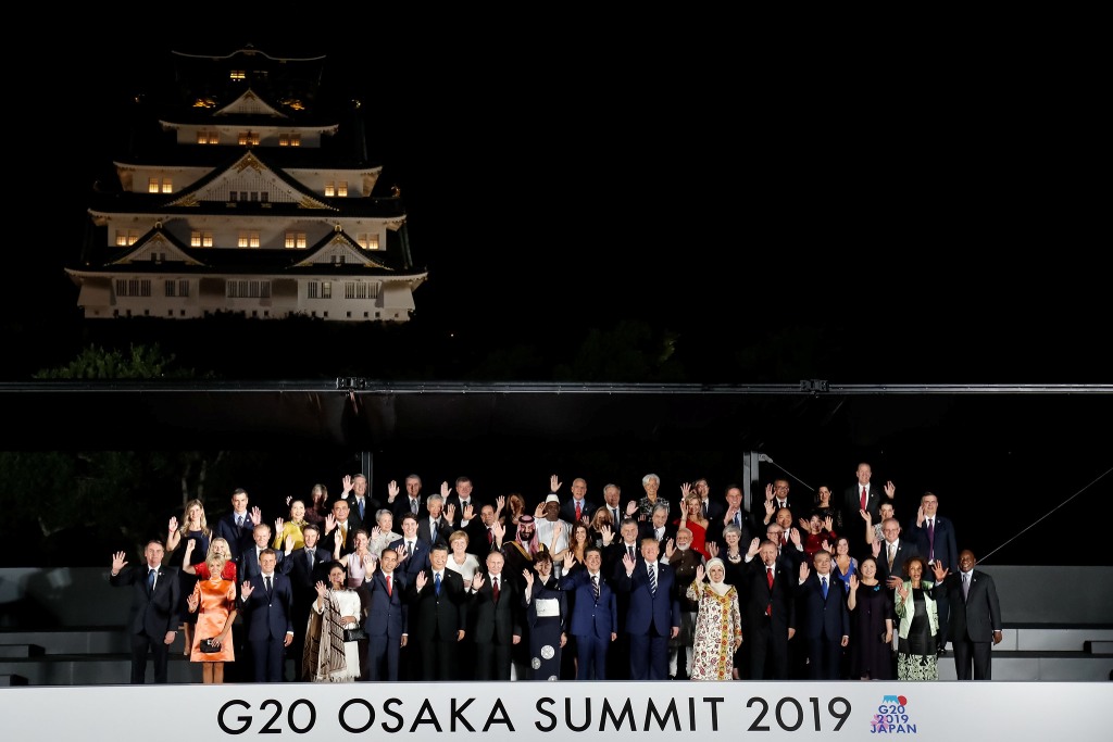 Liderii țărilor G20 la Osaka